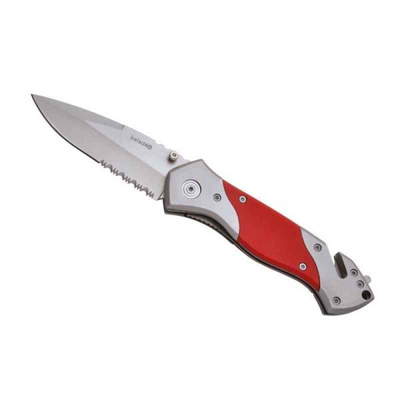 Sicherheitsmesser rescue, rot
