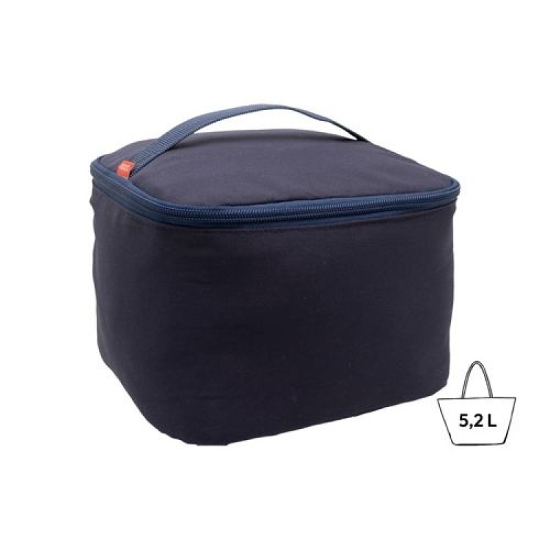 Sac à bento isotherme 'sendai', polycoton bleu nuit