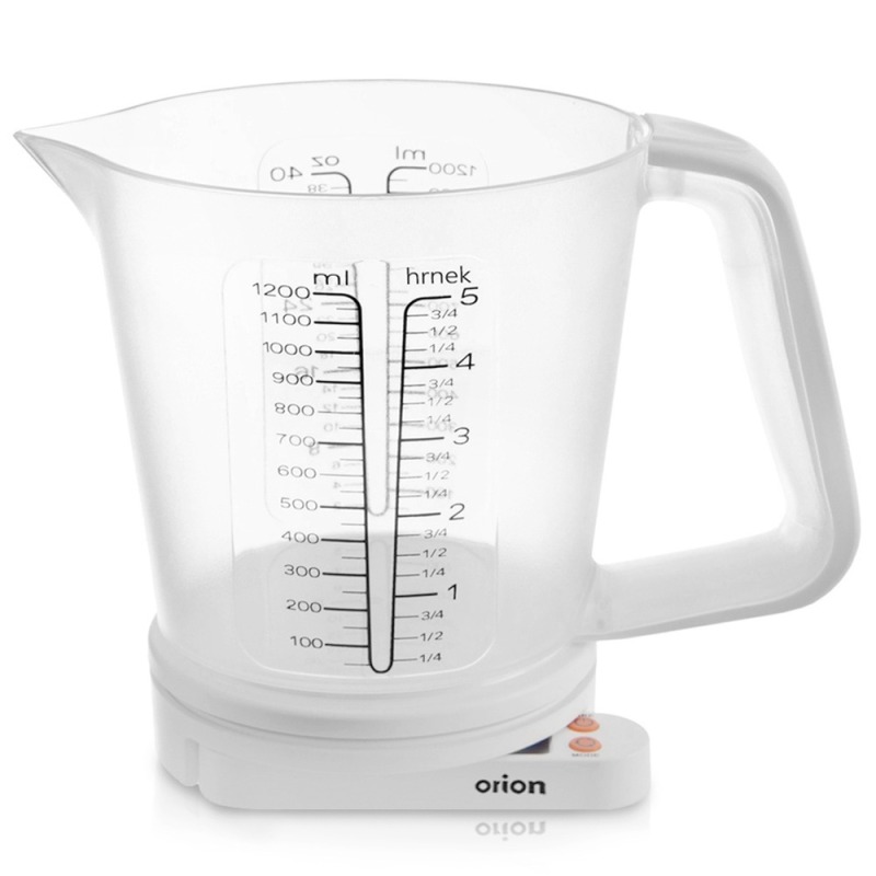 Balance de cuisine avec verre doseur 5 kg, 1,2 l
