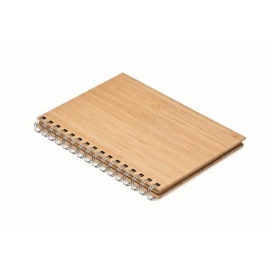 BRAM - A5 Spiral-Notizbuch aus Bambus