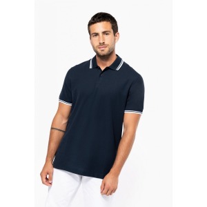 Polo-Shirt für Männer mit kurzen Ärmeln und Streifen