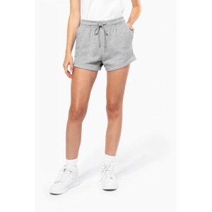 Umweltfreundliche Shorts aus ungerautem Molton, Damen