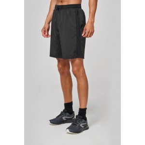 Umweltfreundliche 2-in-1-Shorts mit integrierten Unterhosen für Männer