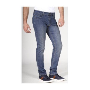 ENG ANLIEGENDE HERRENJEANS STRETCH STONE