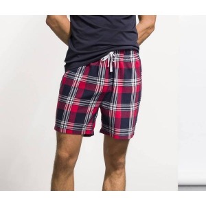 MEN'S TARTAN LOUNGE SHORTS - Pyjamashorts für Männer
