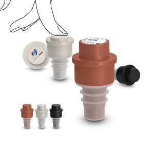 Bouchon de bouteille avec pompe vide d'air, pompe à vin