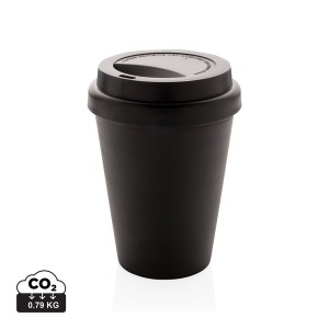 Doppelwandiger Becher aus recycelbarem PP 300ml