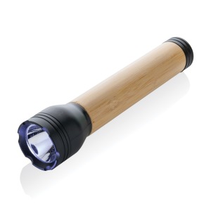 5W Lampe aus recyceltem RCS-Kunststoff und Lucid-Bambus