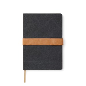 VINGA Notizbuch aus recyceltem Canvas RCS Bosler