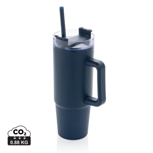 900ml-Becher mit Griff aus recyceltem Kunststoff RCS