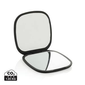 Double miroir de poche en plastique recyclé RCS