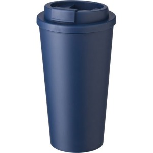 Mug double paroi en plastique PP Mackenzie