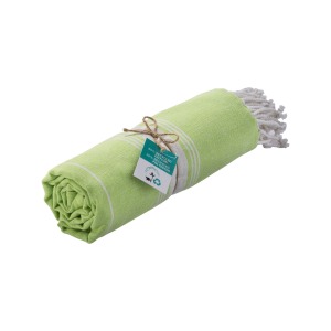 Serviette de plage / paréo en coton recyclé de 180g/m²