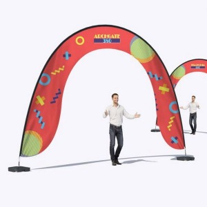 Werbebogen 550 x 340 cm