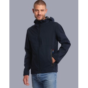 Blouson Coupe-Vent 2,5 couches, en polyester recyclé unisexe imperméable Made in France