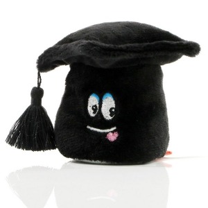 Peluche chapeau de diplômé - MBW