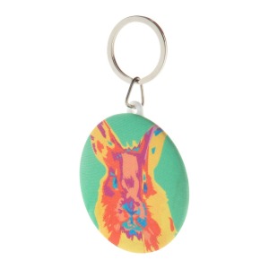 KeyBadge RPET Maxi-Schlüsselanhänger RPET