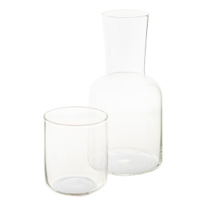 Palmer Set mit einem Glas und einer Karaffe