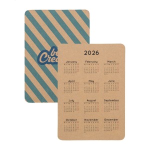CreaDate Pocket Eco Personalisierbarer Taschenkalender