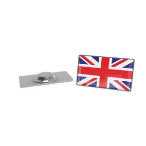 Pin Metall Magnet Rectangle 30x18 mm