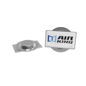 Pin Metall Magnet Rectangle 19x11 mm