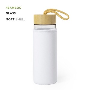 Glasflasche 50cl mit Deckel