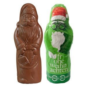 MAXI-Weihnachtsmann aus VEGAN-Schokolade