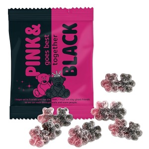 Oursons de l'amitié salés à la réglisse salmiak / framboise