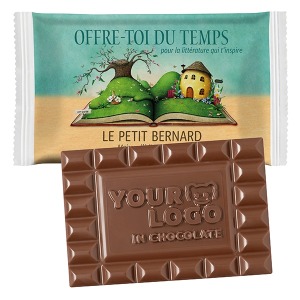 Tablette de chocolat personnalisée 60g