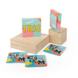 Beutel mit 3 Kondomen