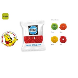 HARIBO Rotella-Rolle mit Früchten im Promobeutel, HARIBO Rotella-Rolle mit Früchten