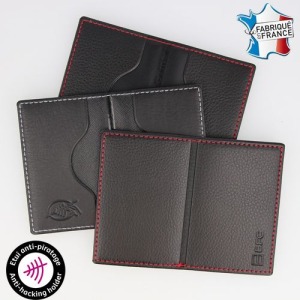 Etui mit 2 Anti-RFID-Karten gegen Betrug