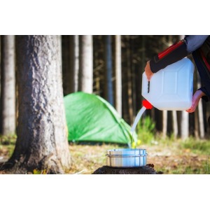 Lebensmittelkanister 10 Liter Polyethylen 32 x 14 x 32 cm