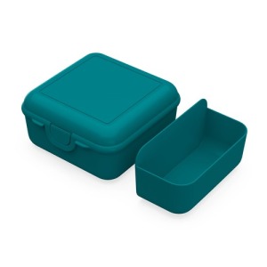 Luxus-Lunchbox Cube mit Trennschnitt, wiederverwendbar
