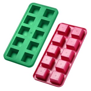 Eiswürfelform "Carrés", wiederverwendbar