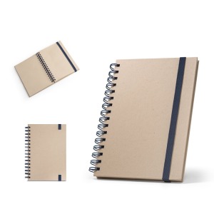 PROUST. A5-Heft mit Ringen und Zuckerrohrpapier mit linierten Seiten