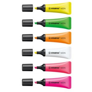 Stabilo Neon Textmarker Tube
