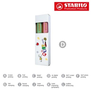STABILO woody 3 in 1 Set bestehend aus 2 Buntstiften