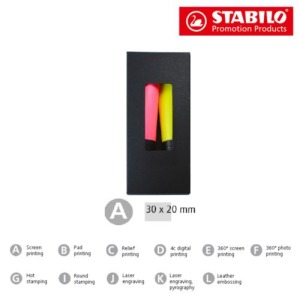 STABILO NEON Textmarker 2er-Set