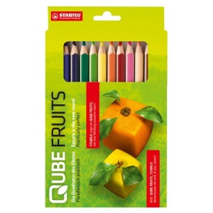 STABILO GREENtrio Set mit 12 Buntstiften
