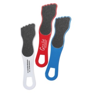 Nagelfeile in Form eines Fußes