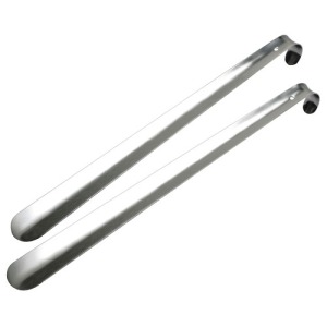 Langer Schuhlöffel aus Metall