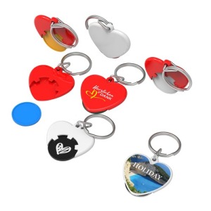 Schlüsselanhänger mit Münze 1?