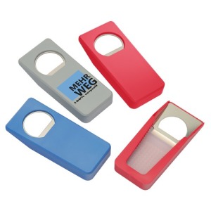 Recycelter Flaschenöffner mit Alpha-Verschluss