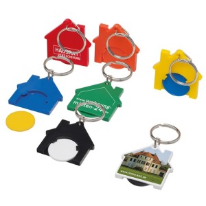 Schlüsselanhänger mit Münze1? "Haus"?
