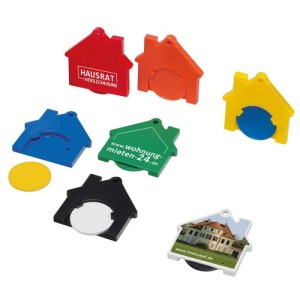 Schlüsselanhänger mit Münze1? "Haus"?