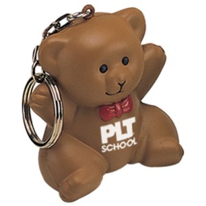 Anti-Stress-Schlüsselanhänger Plüschbär