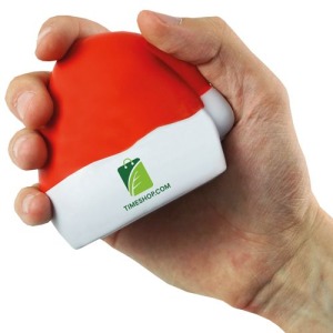 Anti-Stress-Weihnachtsmann-Mütze