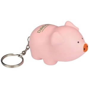 Anti-Stress-Schlüsselanhänger Schwein