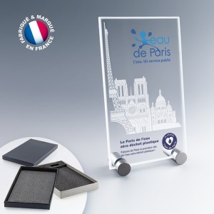 Glasplatte 6x15x9cm